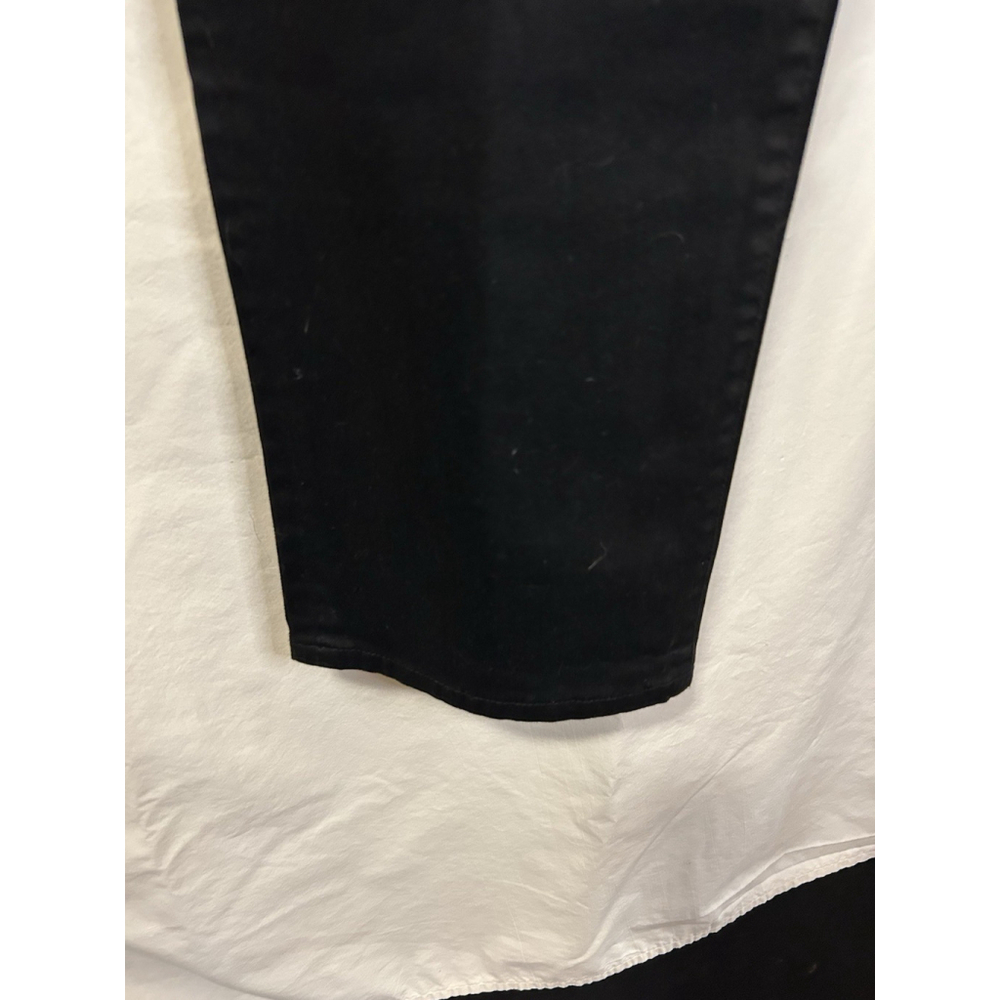 Lauren Ralph Lauren Size 16 Black Jeans Pants Classic straight Five Pocket EUC - Picture 3 of 10